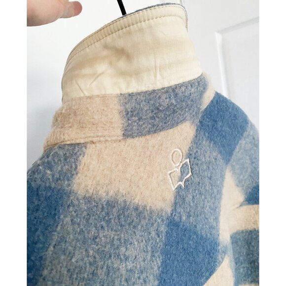 Isabel Marant Etoile "Harveli" Checked Jacket, size 40 (M/L) - Picture 12 of 13